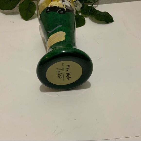 Lolita 19th hole tall hand painted Pilsner collectible glass. - Picture 6 of 9